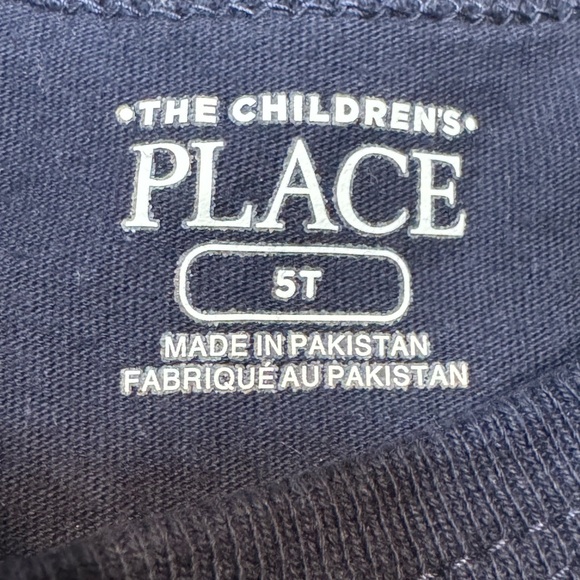 The Children's Place Kids Tees - Navy, Gray, Black Bundle Size 5T - Picture 5 of 13
